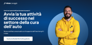 Scopri di più sull'articolo Avvia un’attività con Mister Lavaggio